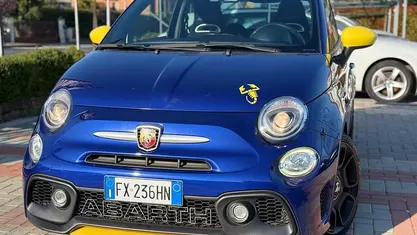 Usata Abarth 595 Pista 160 CV (117 kW) 2019 Blu Coupé