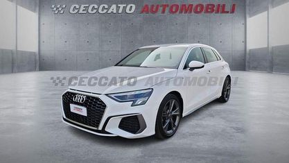 Brugt Audi A3 S-Line 150 HK (110 kW) 2024 Hvid Sedan