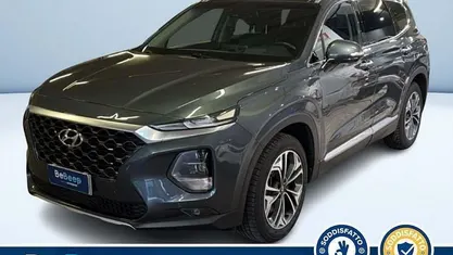 Bianco pastello Usata 2020 Hyundai Santa Fe SUV | 25.100 € (Buon prezzo)