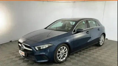 Usata Mercedes A200 Progressive 150 CV (110 kW) 2019 Blu Berlina