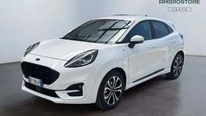Usata Ford Puma ST-Line 125 CV (91 kW) 2023 Frozen white SUV