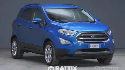 Usata Ford Ecosport Titanium 125 CV (91 kW) 2022 Blu SUV
