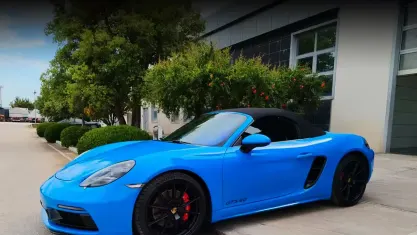 Usata Porsche 718 400 CV (294 kW) 2022 Bluazzurro Cabrio