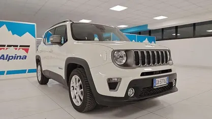 Gebraucht Jeep Renegade Limited 120 PS (88 kW) 2020 Weiß SUV