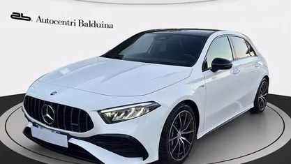 Bianco Usata 2023 Mercedes A35 AMG AMG Line Premium Plus Tre volumi | 43.000 € (Buon prezzo)