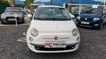 Usata Fiat 500 Pop 69 CV (50 kW) 2009 Bianco Cabrio