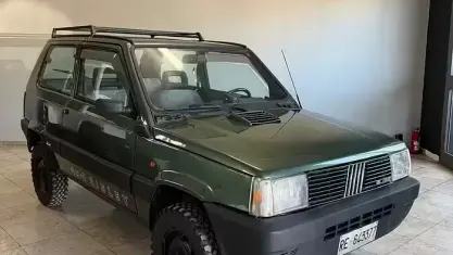 Usata Fiat Panda 4x4 50 CV (36 kW) 1990 Verde Utilitaria