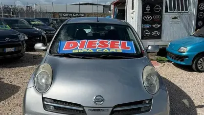 Usata Nissan Micra Acenta 86 CV (63 kW) 2006 Grigio Berlina