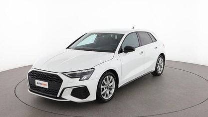Usata Audi A3 Sportback e-tron S-Line 150 CV (110 kW) 2023 Bianco Utilitaria