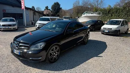 Usata Mercedes C250 Avantgarde 204 CV (150 kW) 2012 Nero Coupé