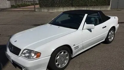 Usata Mercedes SL320 231 CV (169 kW) 1992 Bianco Cabrio