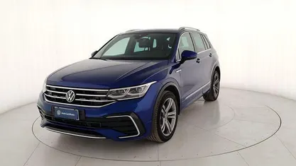 Usata VW Tiguan R-line 190 CV (139 kW) 2023 Blu SUV