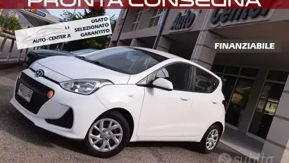 Usata Hyundai i10 67 CV (49 kW) 2018 Bianco Utilitaria