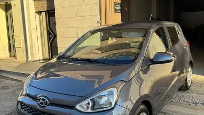 Usata Hyundai i10 Prime 66 CV (48 kW) 2018 Grigio Utilitaria