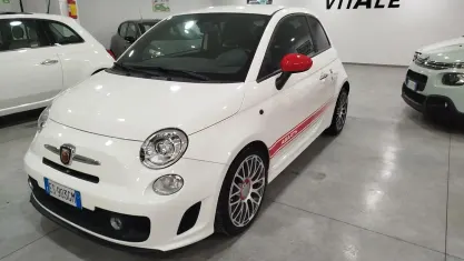 Usata Abarth 500 Custom 135 CV (99 kW) 2013 Bianco Berlina