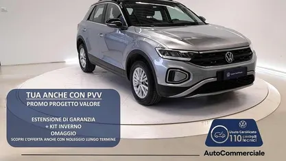 Usata VW T-Roc Life 150 CV (110 kW) 2024 Argento SUV