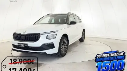 Usata Skoda Kamiq Style 95 CV (69 kW) 2024 Bianca tetto nero SUV