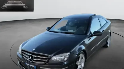 Usata Mercedes CLC220 150 CV (110 kW) 2010 Grigio Coupé