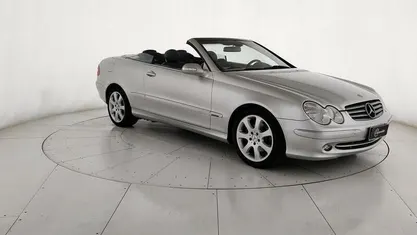 Grigio Usata 2003 Mercedes CLK200 Elegance Cabrio | 12.900 € (Molto cara)