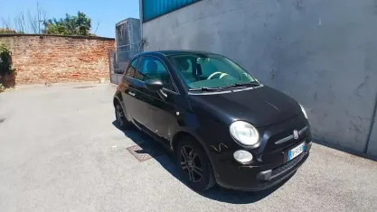 Usata Fiat 500 75 CV (55 kW) 2009 Nero Cabrio