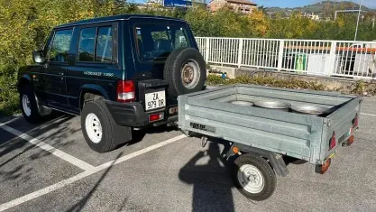 Usata Hyundai Galloper Comfort 100 CV (73 kW) 1999 Verde SUV