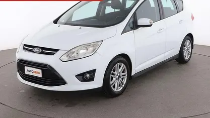 Usata Ford C-MAX Titanium 116 CV (85 kW) 2015 Bianco Monovolume