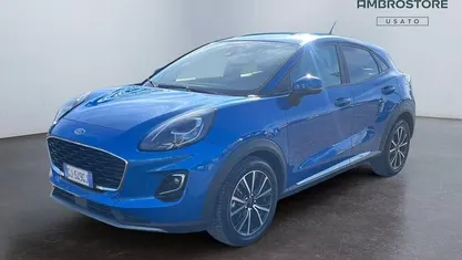Usata Ford Puma Titanium S 125 CV (91 kW) 2022 Desert island blue SUV