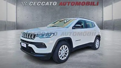 Bianco Usata 2021 Jeep Compass SUV | 20.930 € (Buon prezzo)