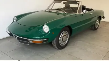 Usata Alfa Romeo Spider 87 CV (63 kW) 1970 Verdone pastello Cabrio