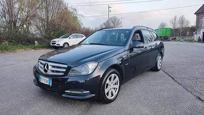 Usata Mercedes C200 136 CV (100 kW) 2012 Grigio Station wagon