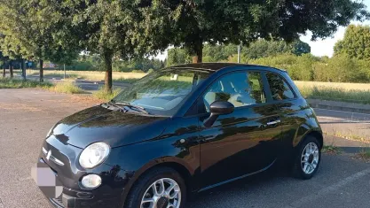 Usata Fiat 500 Lounge 69 CV (50 kW) 2010 Nero Berlina