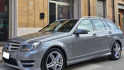 Usata Mercedes C220 Avantgarde 170 CV (125 kW) 2012 Grigio Station wagon