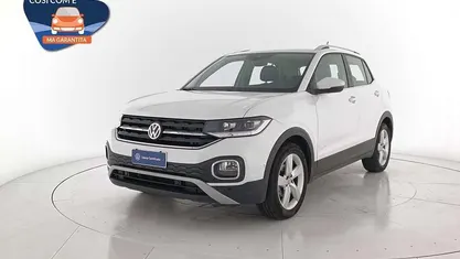 Pure white Usata 2019 VW T-Cross Advance SUV | 17.900 € (Buon prezzo)