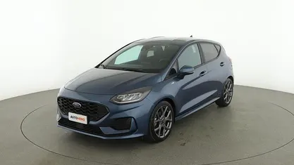 Usata Ford Fiesta ST-Line X 125 CV (91 kW) 2023 Blu Utilitaria
