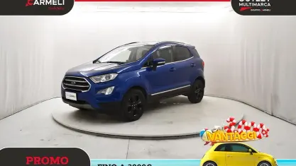 Usata Ford Ecosport Titanium S 100 CV (73 kW) 2019 Blu SUV
