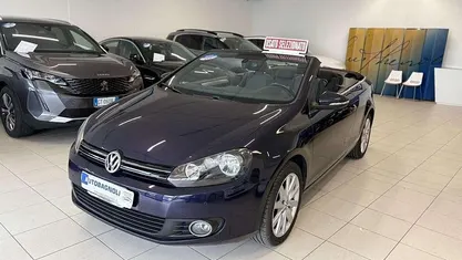 Blu/azzurro Usata 2013 VW Golf Cabriolet Cabrio | 8700 € (Buon prezzo)