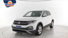 Pure white Usata 2022 VW T-Cross Advance SUV | 20.900 € (Buon prezzo)