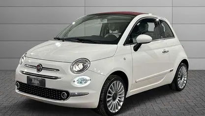 Usata Fiat 500C 69 CV (50 kW) 2019 Bianco Cabrio