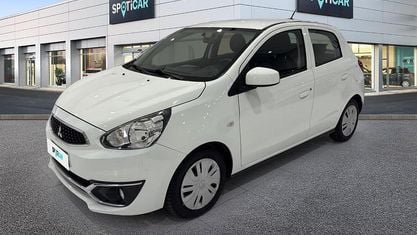 Käytetty Mitsubishi Space Star Invite 71 HP (52 kW) 2018 Valkoinen Viistoperä