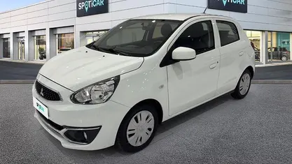 Usata Mitsubishi Space Star Invite 71 CV (52 kW) 2018 Bianco Utilitaria
