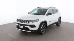Bianco Usata 2021 Jeep Compass Limited SUV | 20.399 € (Buon prezzo)