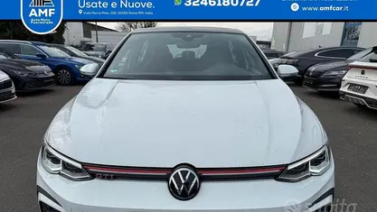 Usata VW Golf VIII GTI 244 CV (179 kW) 2022 Bianco Berlina