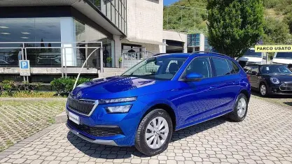 Usata Skoda Kamiq Ambition 90 CV (66 kW) 2022 Blu SUV