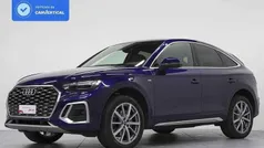 Blu navarra metallizzato Usata 2021 Audi Q5 Sportback S-Line SUV | 44.800 € (Buon prezzo)