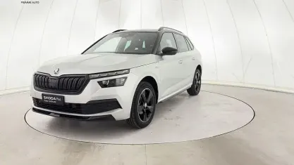 Usata Skoda Kamiq Monte Carlo 110 CV (80 kW) 2023 Argento tetto nero SUV