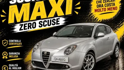 Usata Alfa Romeo MiTo 105 CV (77 kW) 2010 Grigio Utilitaria