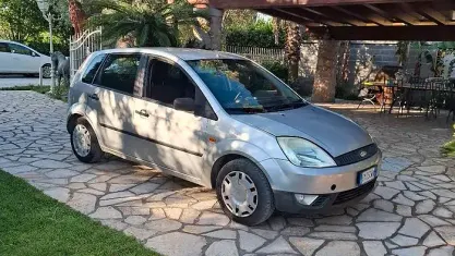 Usata Ford Fiesta Ghia 68 CV (50 kW) 2004 Grigio Utilitaria