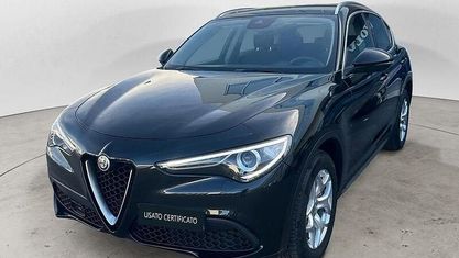 Gebraucht Alfa Romeo Stelvio Business 190 PS (139 kW) 2020 Schwarz SUV