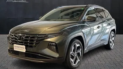 Usata Hyundai Tucson 230 CV (169 kW) 2021 Grigio metallizzato SUV