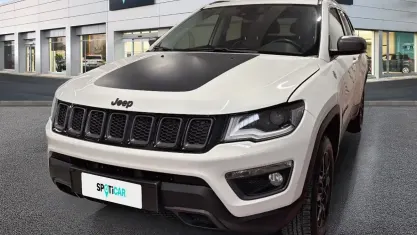 Usata Jeep Compass Trailhawk 170 CV (125 kW) 2019 Bianco SUV
